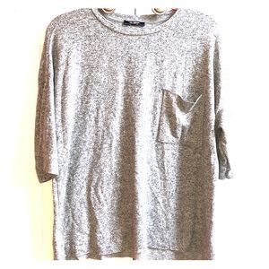 Zara grey loose fitting sweather